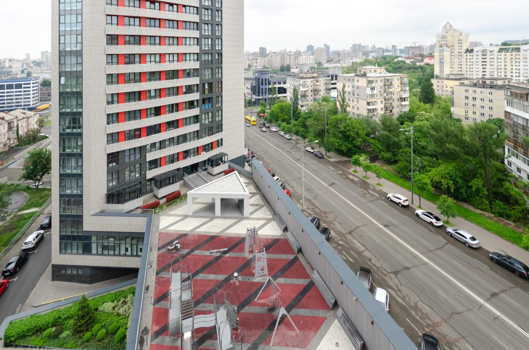 Petrovdom 41B-59B-90B-77B Stunning City View Apartments At Rc Kvartet, Central Railway Station Kiev Bagian luar foto