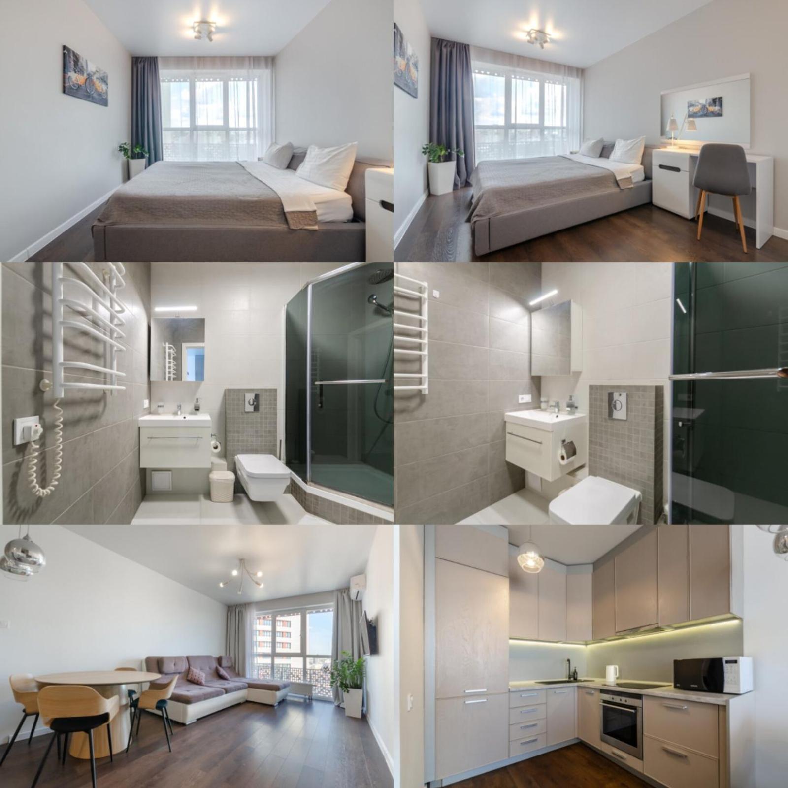 Petrovdom 41B-59B-90B-77B Stunning City View Apartments At Rc Kvartet, Central Railway Station Kiev Bagian luar foto