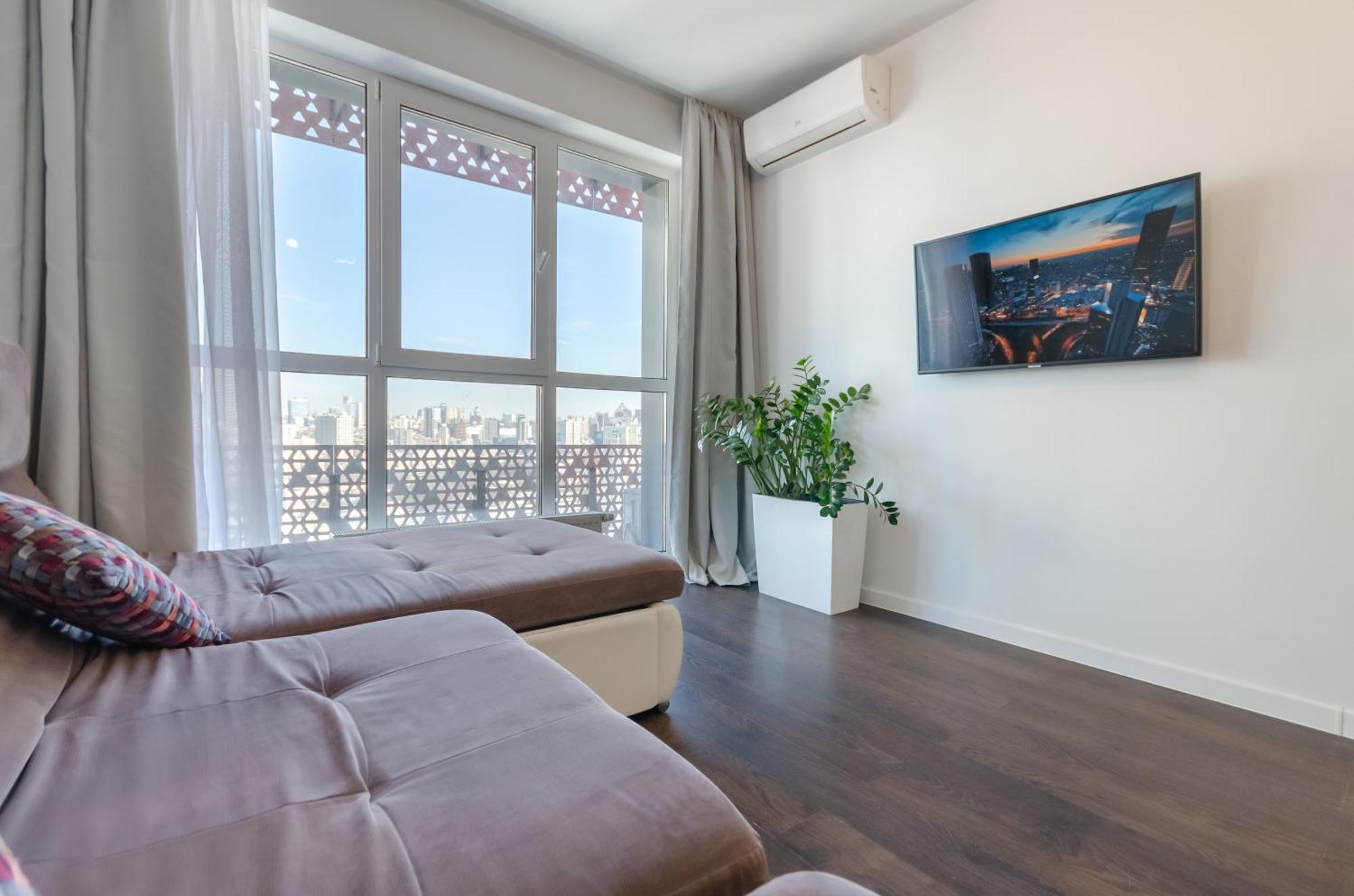 Petrovdom 41B-59B-90B-77B Stunning City View Apartments At Rc Kvartet, Central Railway Station Kiev Bagian luar foto